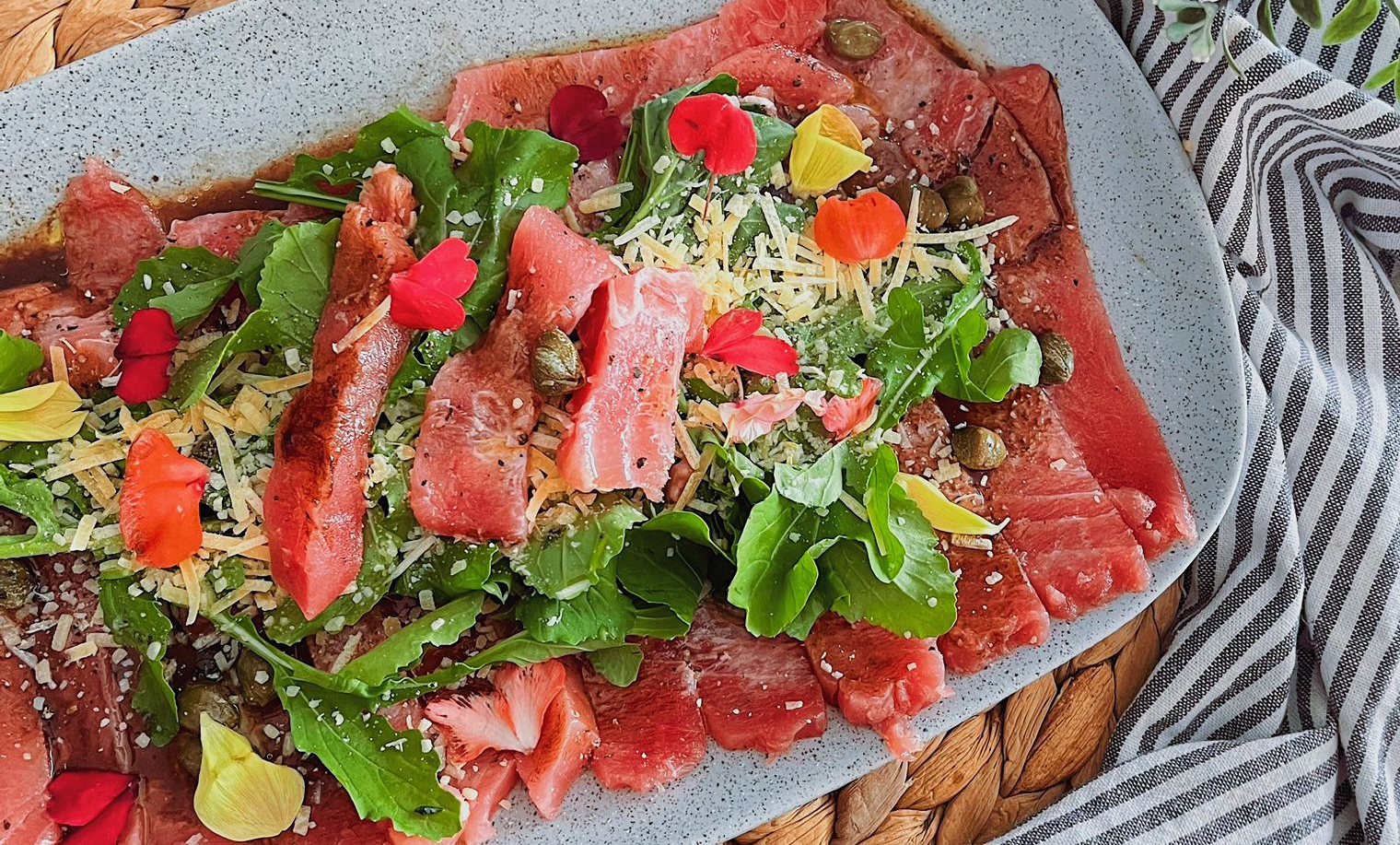 Paso a paso para preparar carpaccio de atún