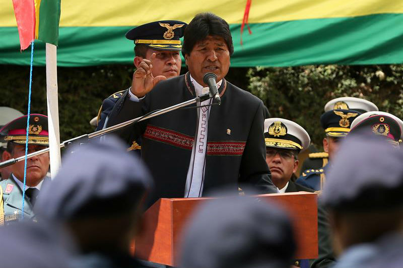 Evo Morales afirma que su reelección garantiza la «continuidad democrática»