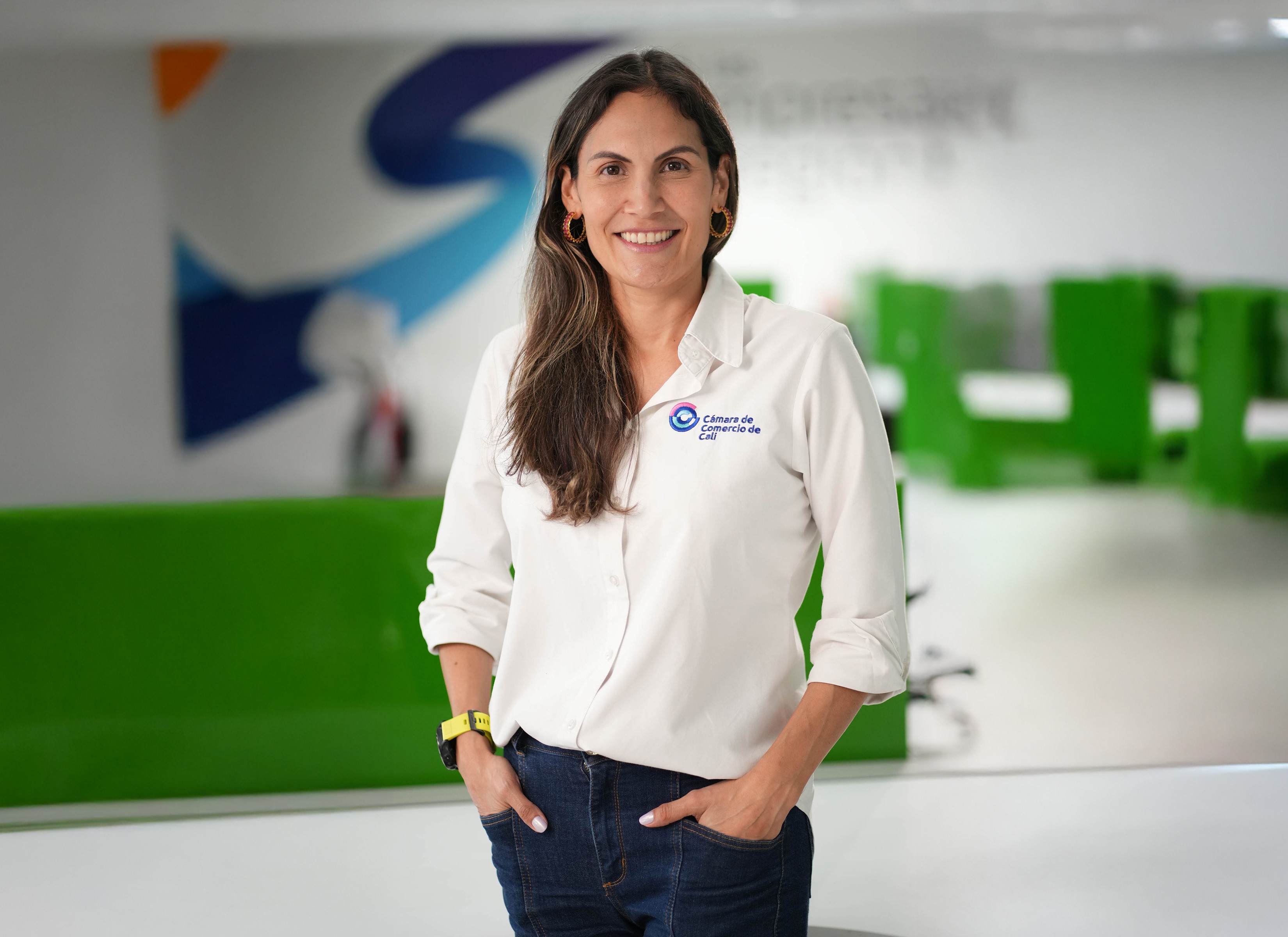 Vivian Argueta, directora de Innovación, Emprendimiento y Soluciones Escalables de la Cámara de Comercio de Cali.