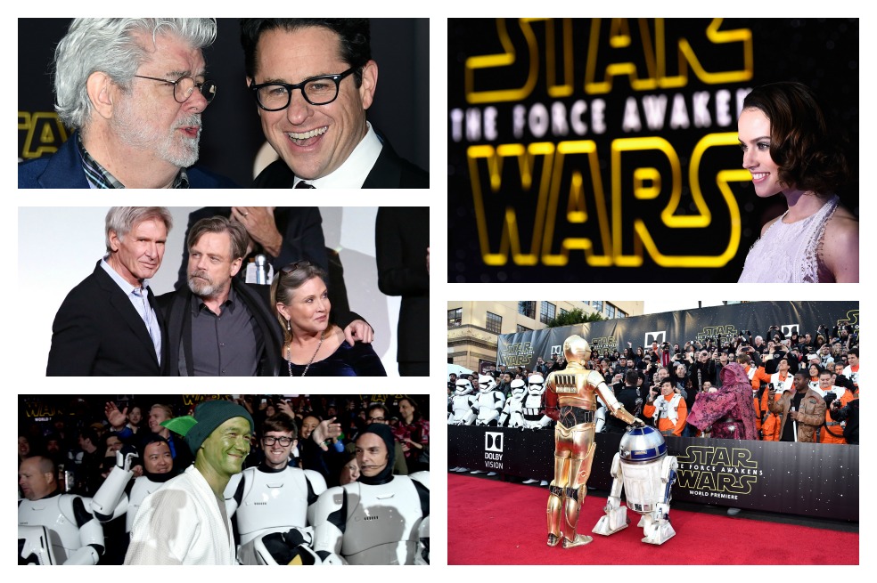 Premier de "Star Wars: el despertar de la fuerza" en 40 fotos