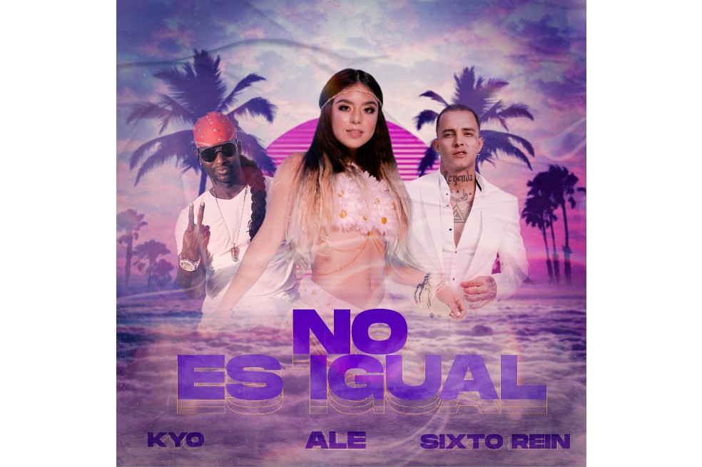 “No es igual” es el reciente sencillo de Ale junto a Sixto Rein y KYO