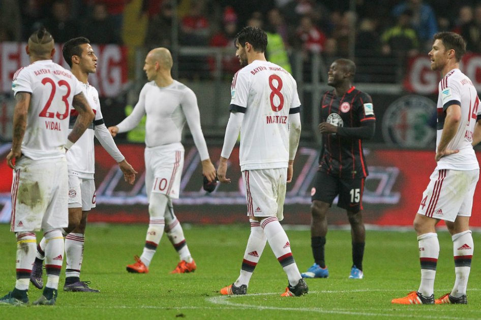 Bayern cortó su racha ganadora en la Bundesliga