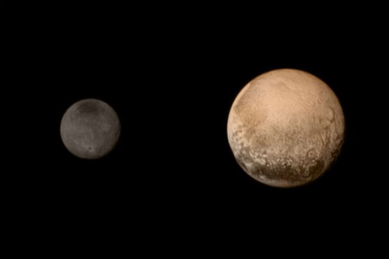 «New Horizons» revela la existencia de montañas heladas en Plutón