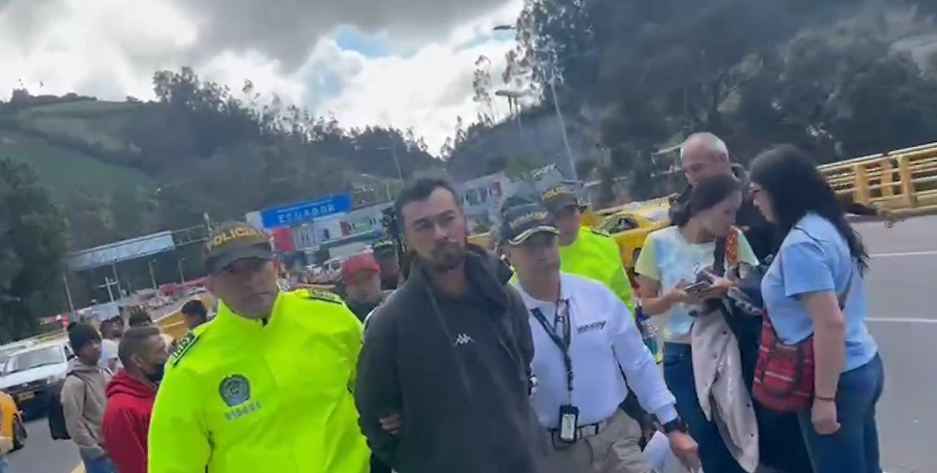 Así cayó, en Ecuador, uno de los delincuentes más buscados en Bogotá desde el 2020