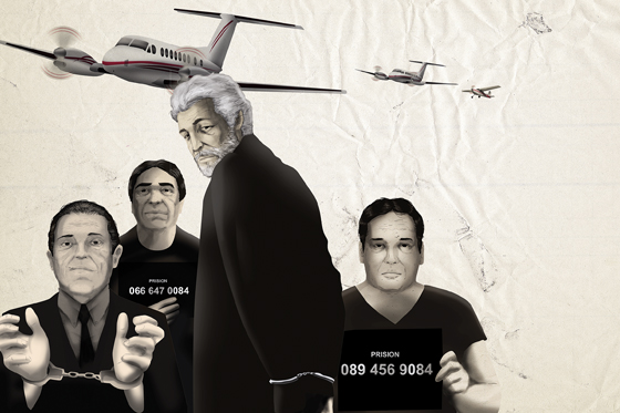 Así cayeron los pilotos de la mafia