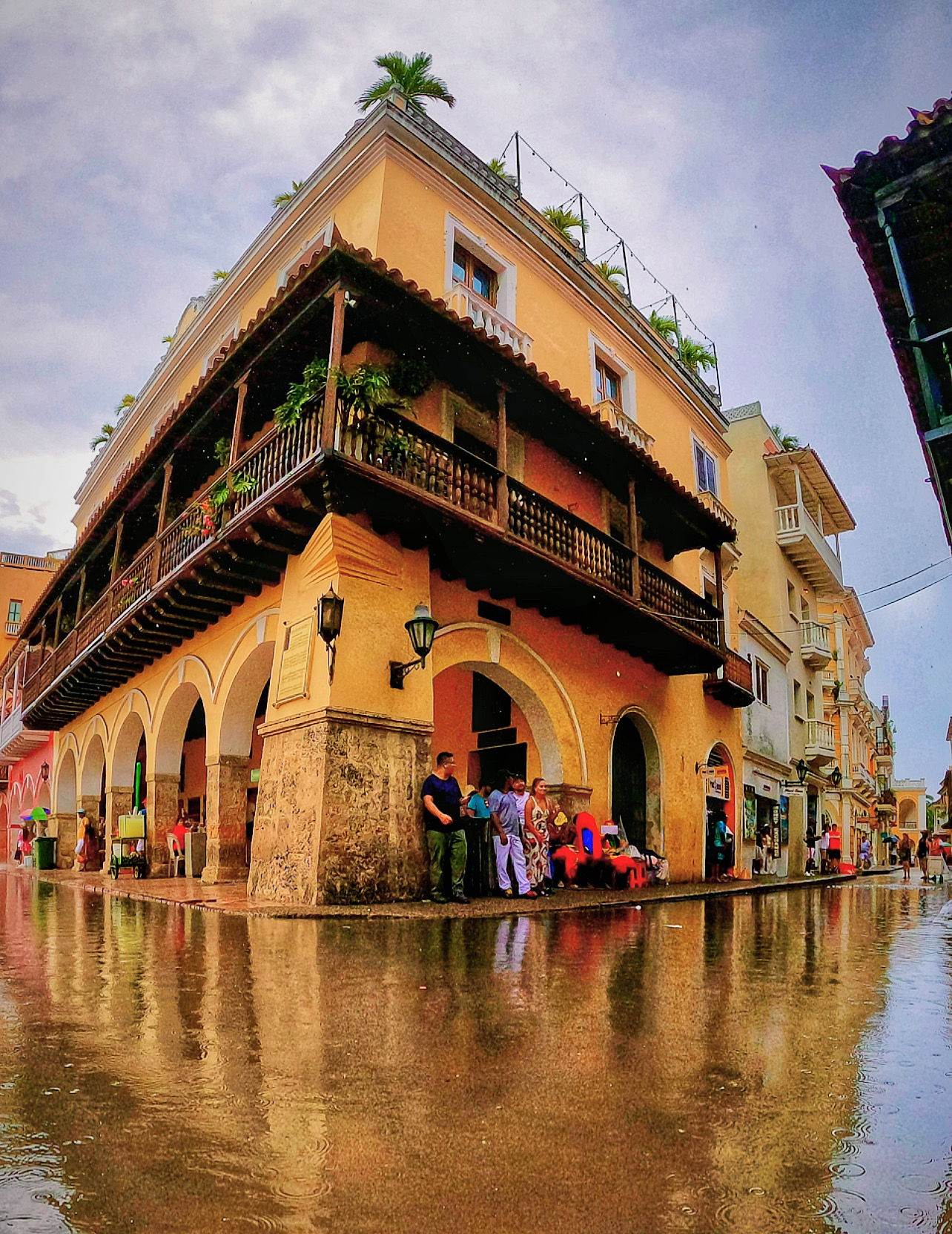 Lluvias en Cartagena