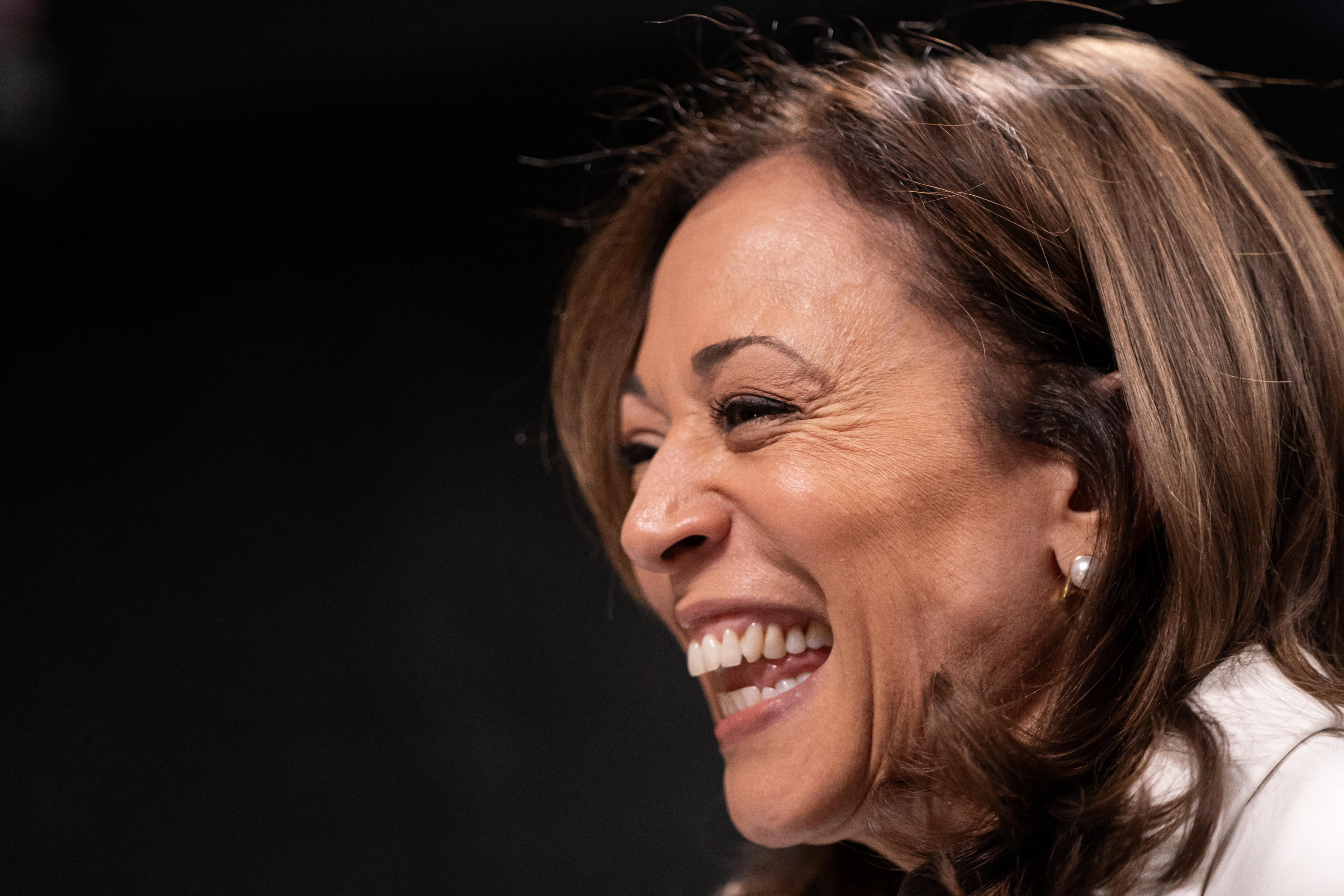 Tras el retiro de Biden, Kamala Harris logró un recaudo récord para los demócratas