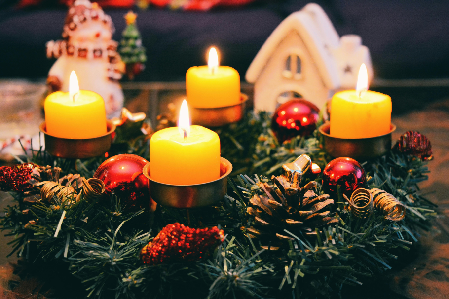 Corona de adviento de Navidad 2024: DIY para hacer una en casa