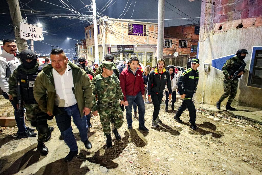 Ciudad Bolívar: Secretaría de Seguridad realiza patrullaje mixto y caravana por la vida