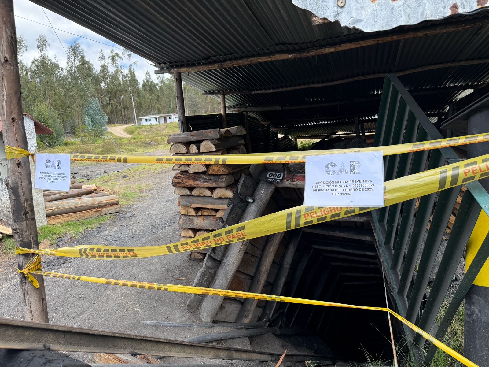 Sancionan explotación ilegal de carbón que afectaba la cuenca alta del río Bogotá
