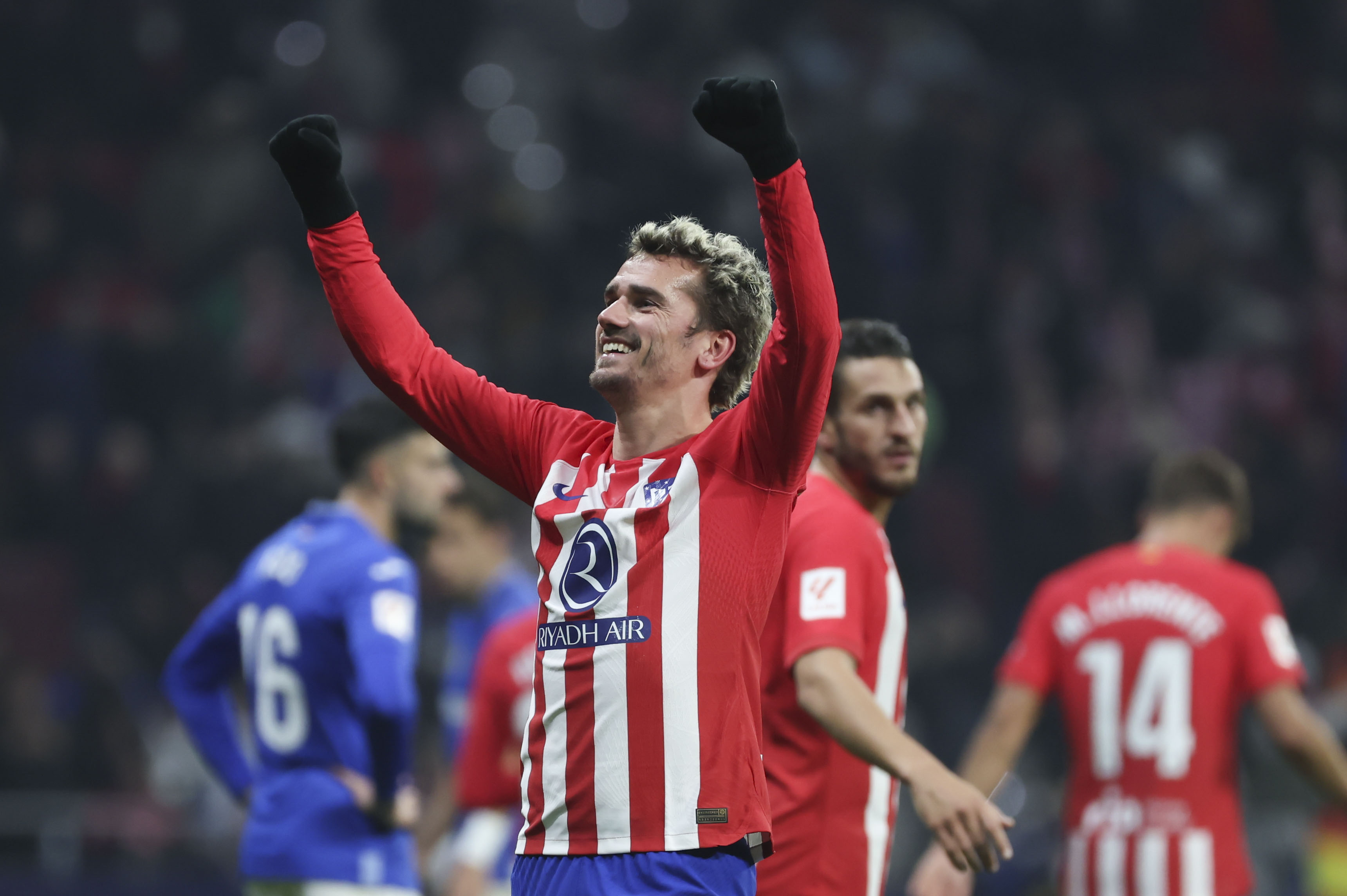 Griezmann entró al olimpo de los goleadores del Atlético: este es su nuevo récord