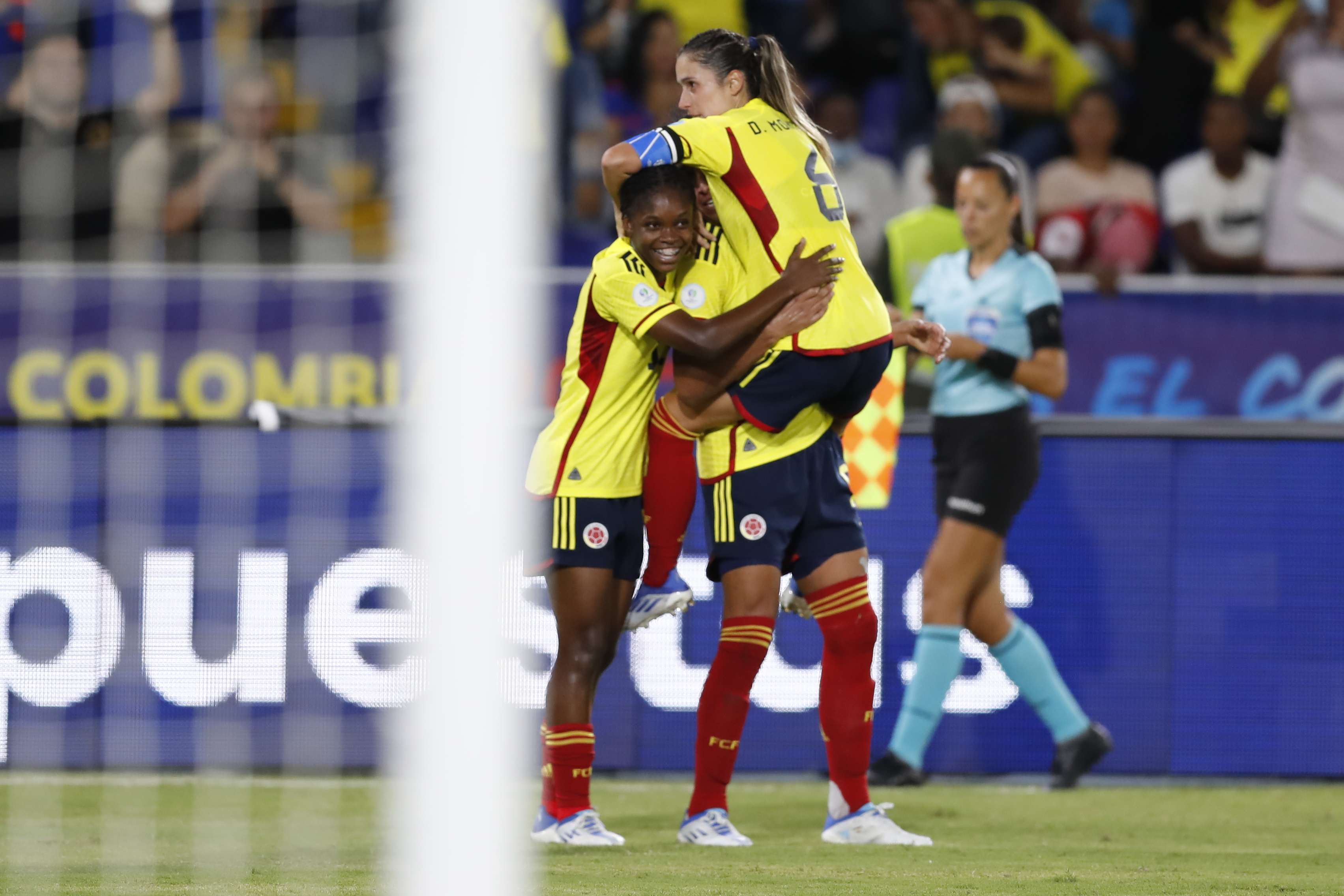Contundente: Colombia goleó a Paraguay en su debut en la Copa América Femenina