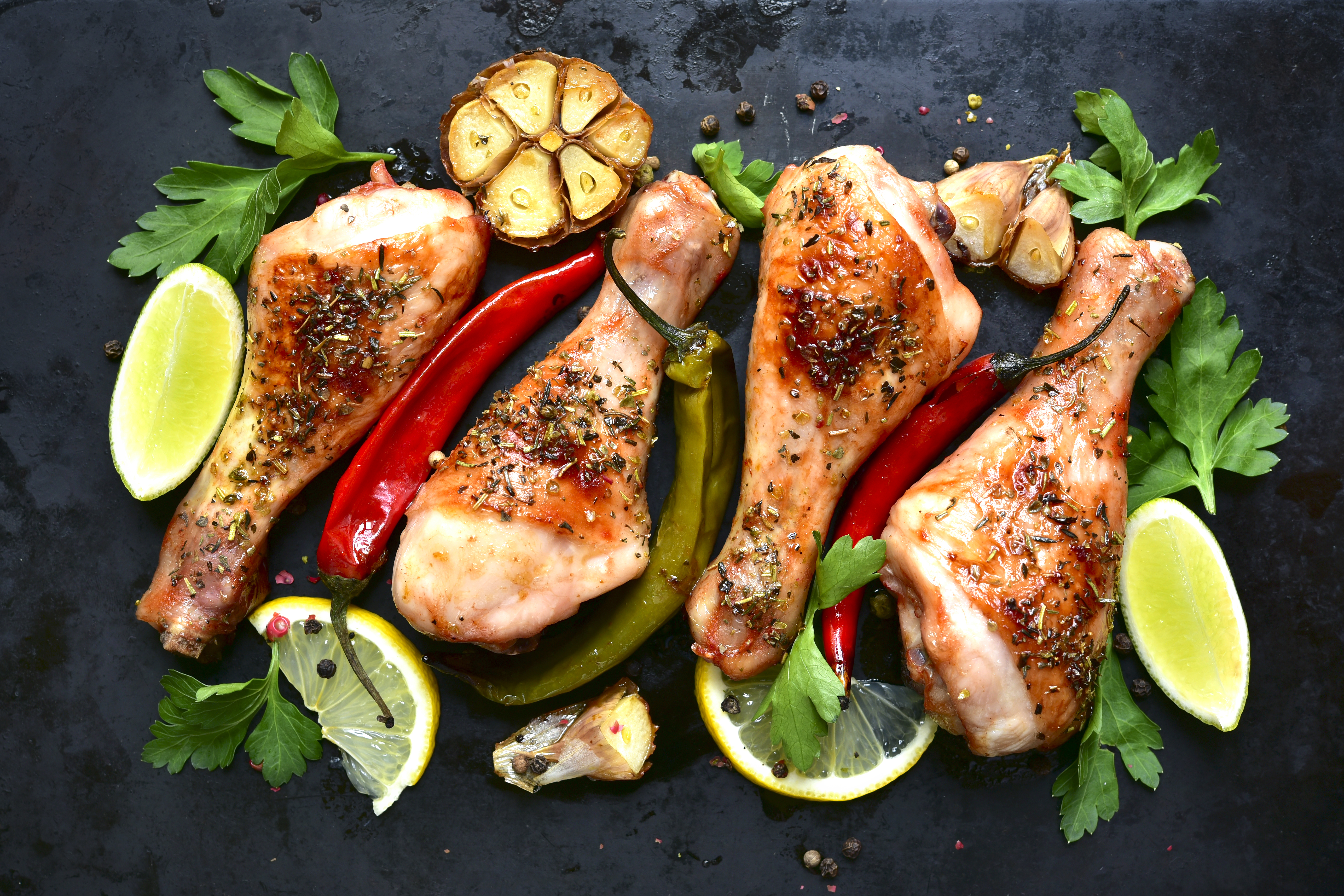 Pollo cítrico