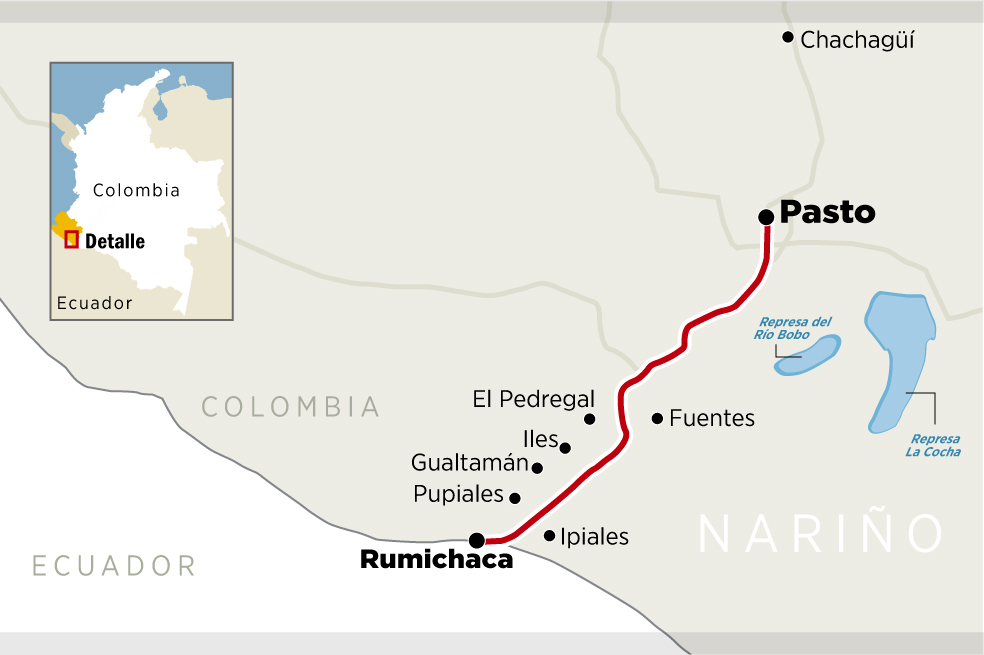 Calzada entre Pasto y Rumichaca: solución para una frontera competitiva