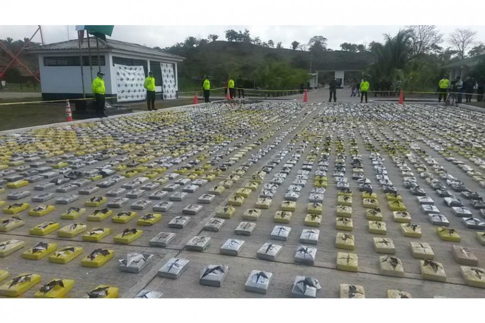 Incautan tres toneladas de cocaína del ‘Clan Úsuga’ en Chocó