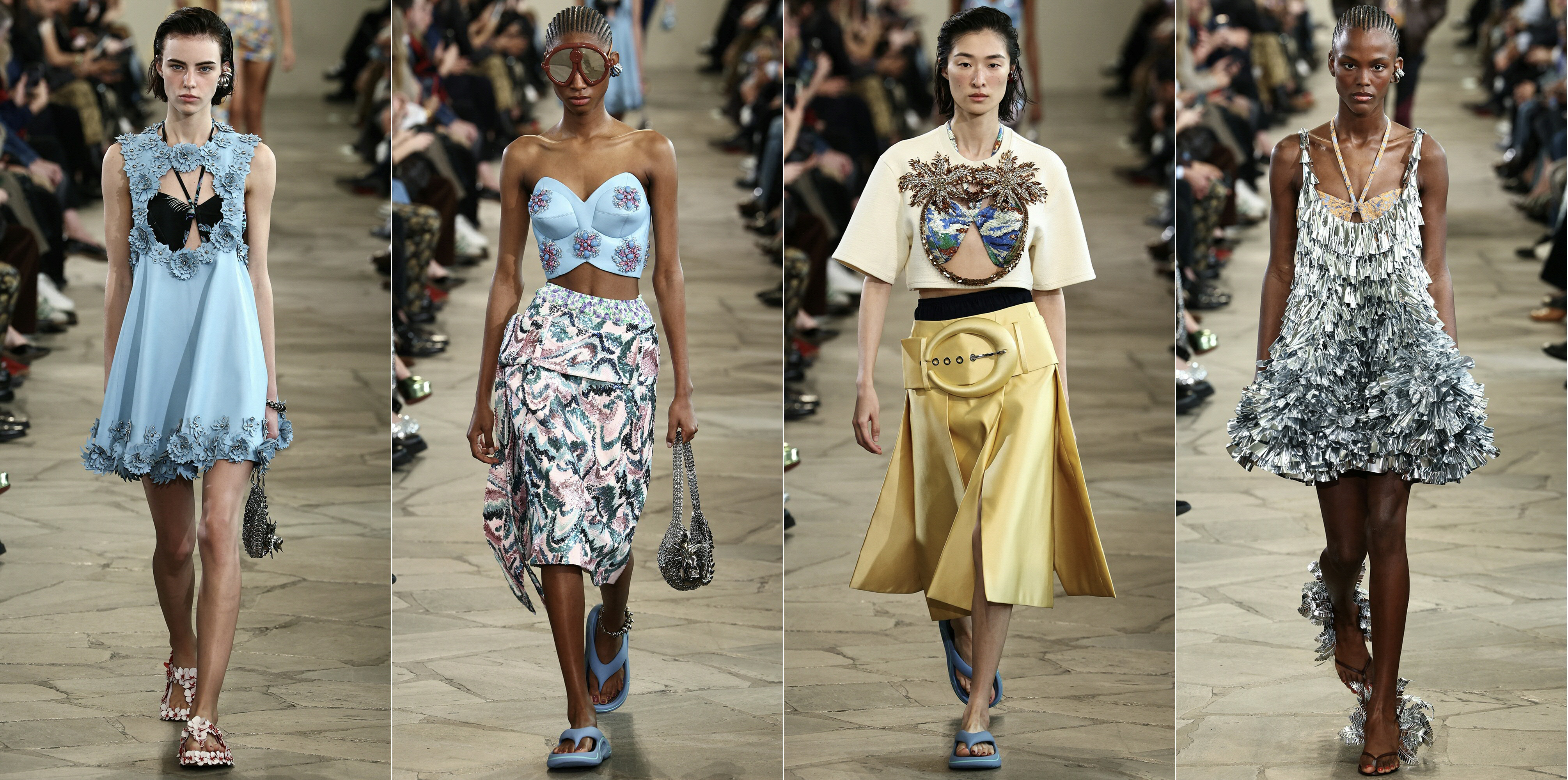 Tendencias de moda: del estampado natural a la abundancia del “nude”