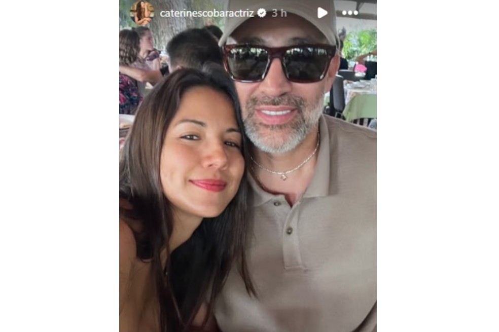 “Mi bizcocho”, le dijo la actriz al exjugador de la Selección Colombia, con quien se ha visto muy cercana en los últimos meses.