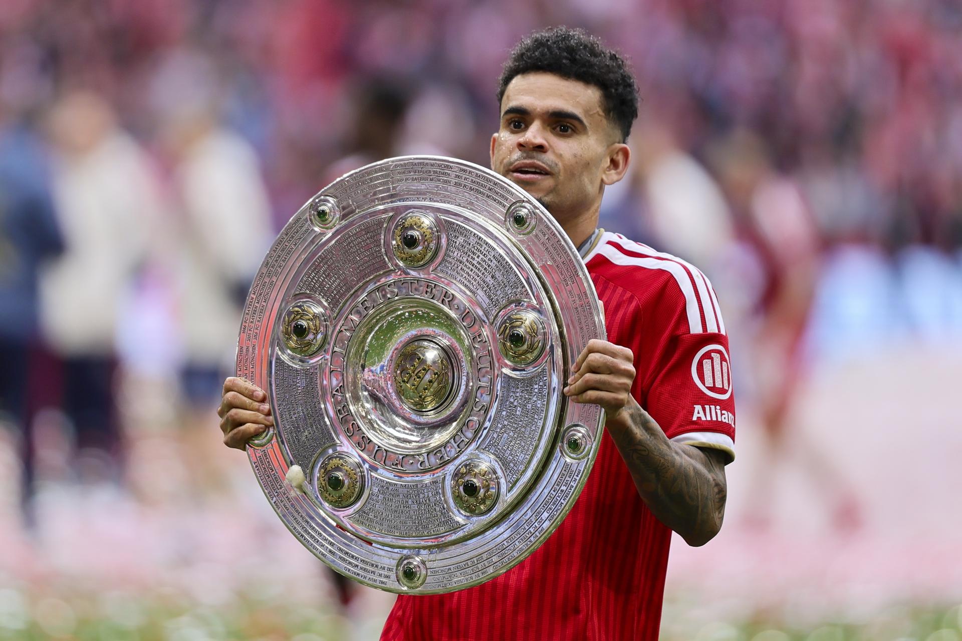 Los impresionantes números de Luis Díaz en su primera Bundesliga con Bayern Múnich