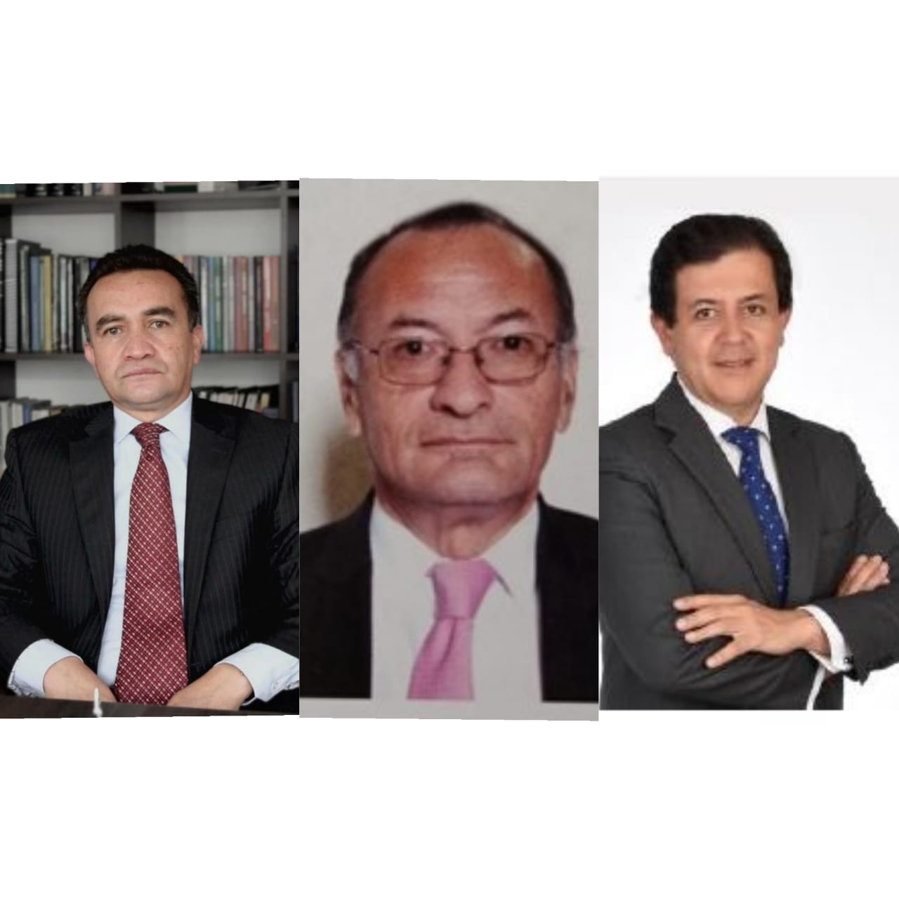Andrés Castro Franco, Héctor Julio Garzón Vivas y Jairo Alberto Páez Domínguez.