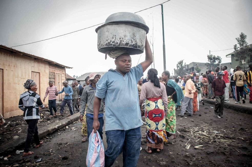 Tres días después de la erupción del volcán, la calma regresa de a poco al sur de Goma, a donde comenzaron a regresar sus habitantes tras la emergencia.