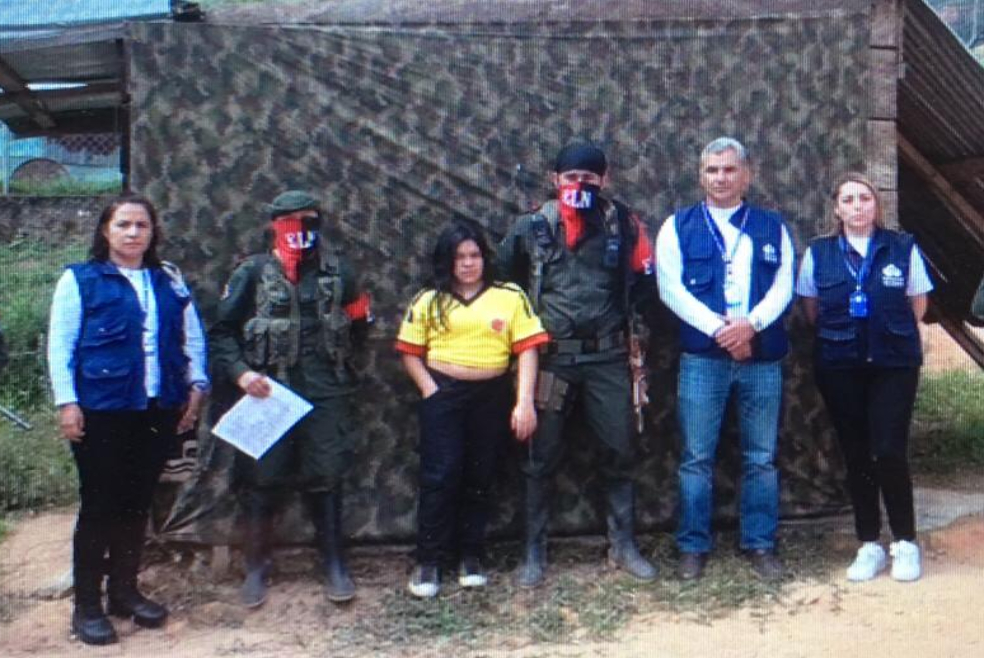 Liberan a menor de edad secuestrada por el ELN en el Catatumbo
