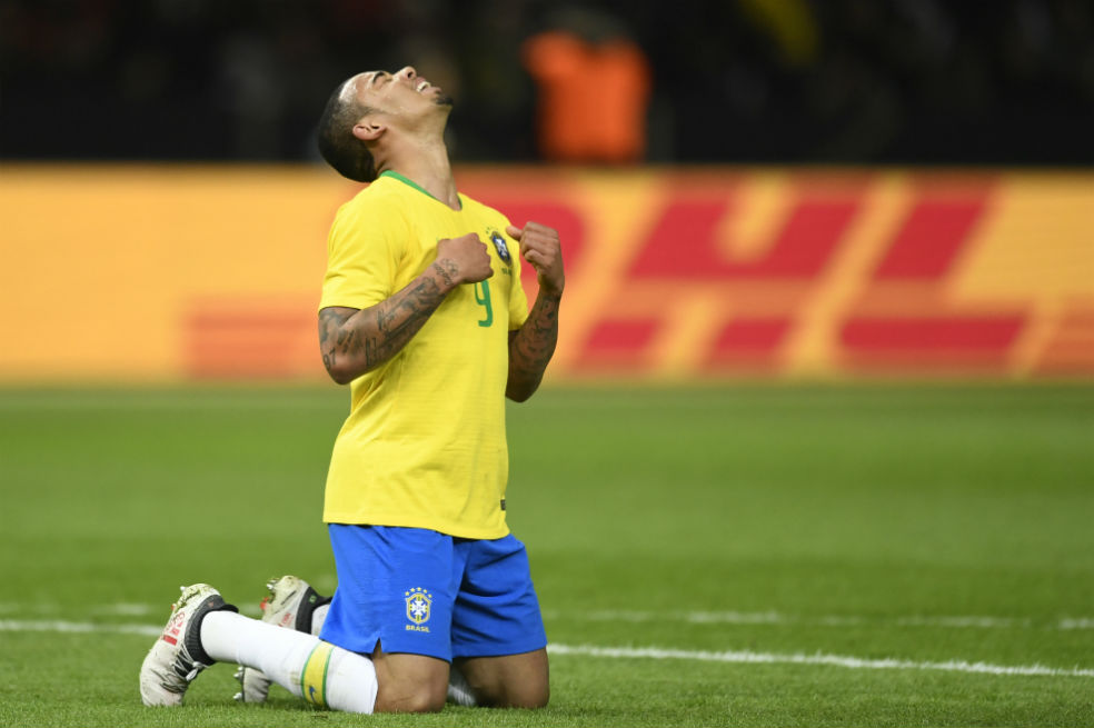Gabriel Jesus le dio el triunfo a Brasil frente a Alemania
