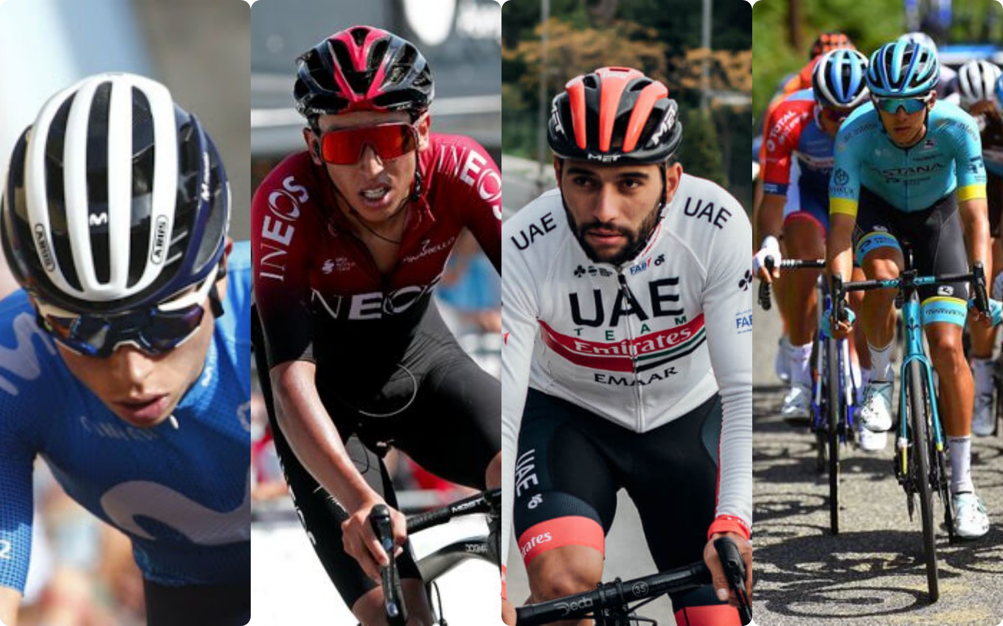 Giro de Italia 2021: participantes colombianos y extranjeros de esta edición