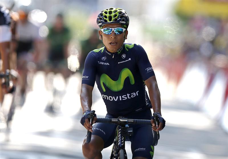 El brazo duele, pero iré recuperando día a día: Nairo Quintana