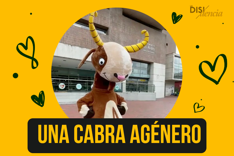 La mascota de Uniandes, una cabra sin género