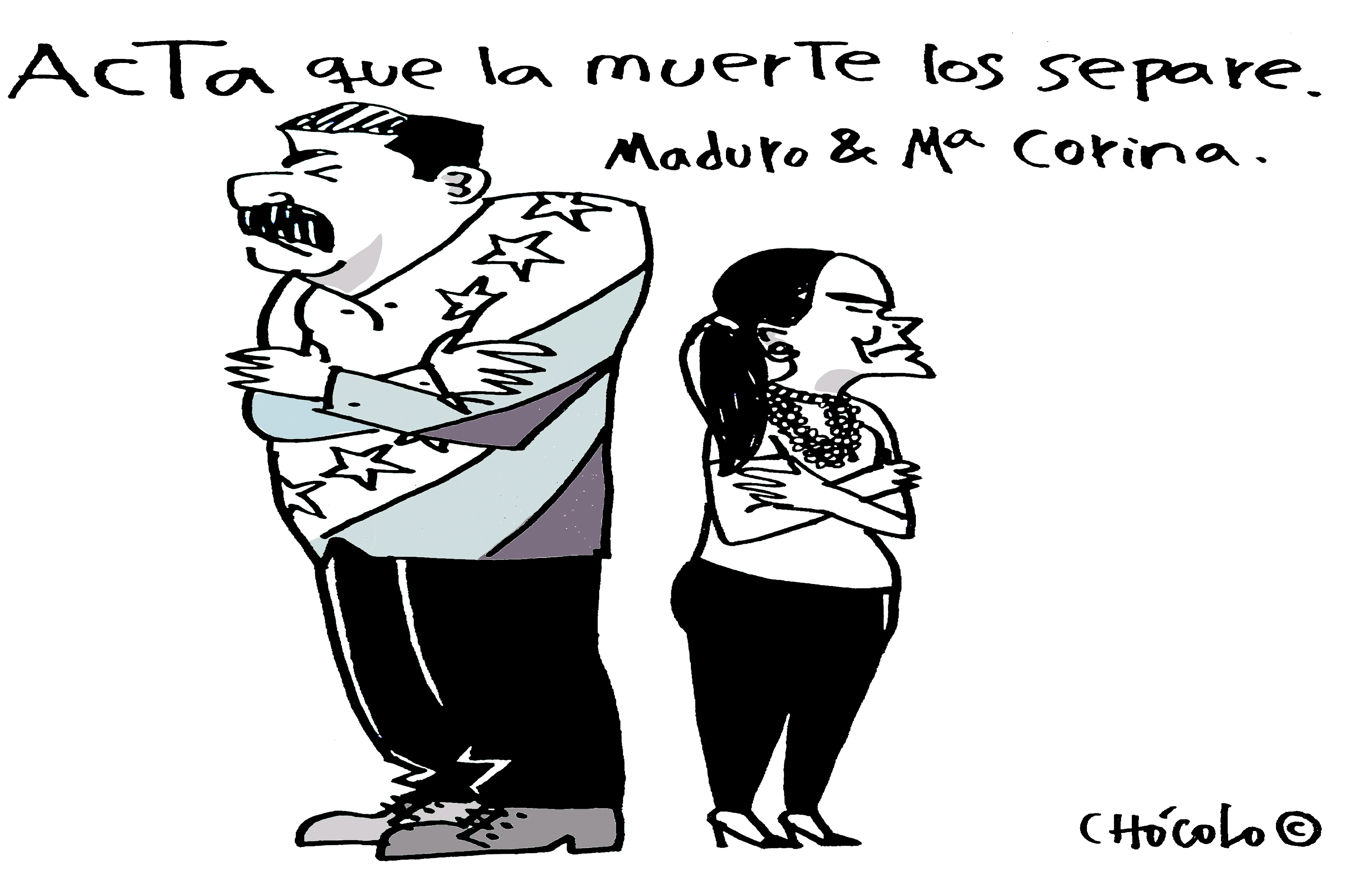Acta que la muerte los separe