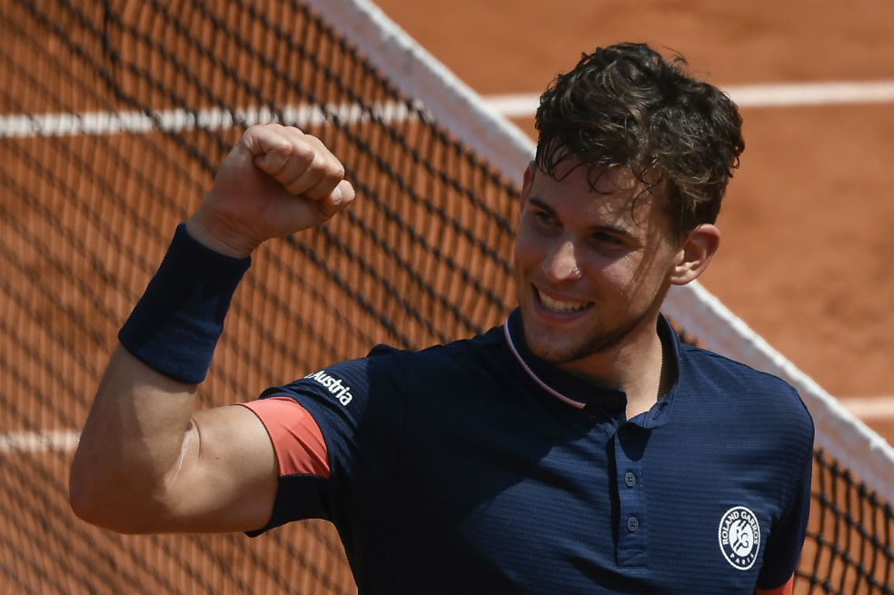 Thiem frustra el sueño de Cecchinato y avanzó a la final de Roland Garros