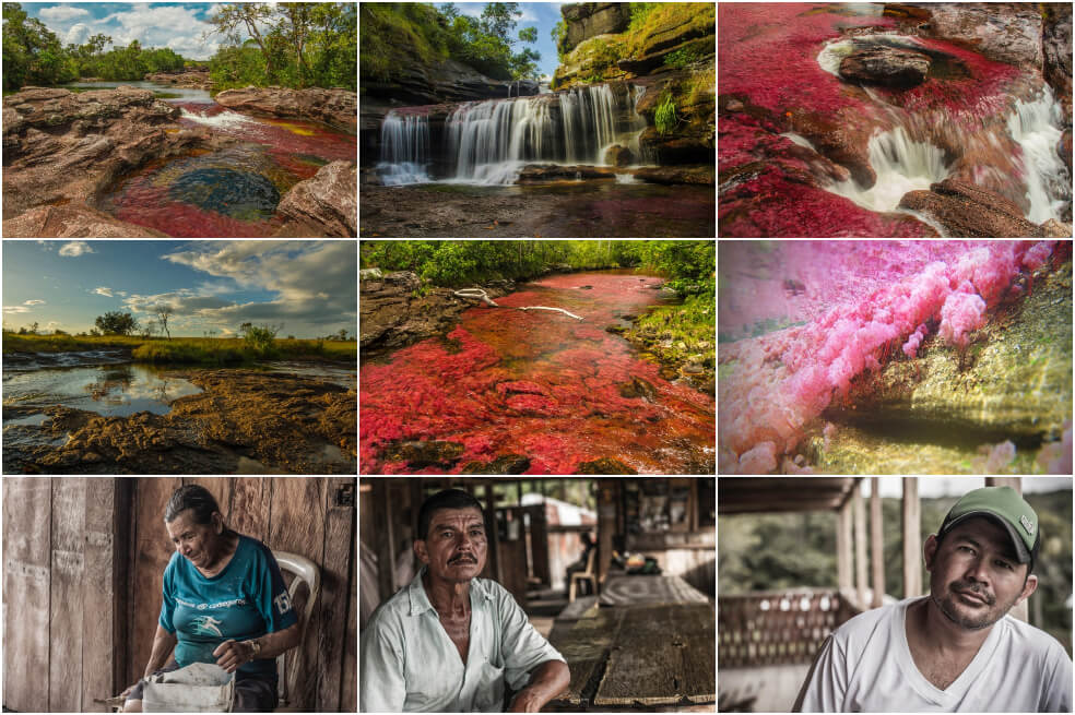 En fotos: Un recorrido desde casa por los siete colores de Caño Cristales