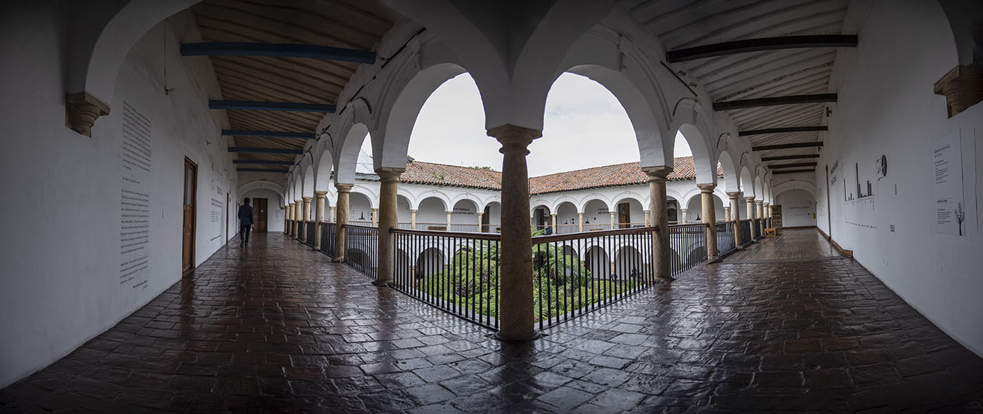 Claustro de San Agustín, uno de los museos más grandes del país