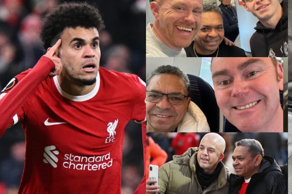‘Mane’ Díaz, papá de Luis Díaz, es famoso en Liverpool: lo saludan y le piden fotos