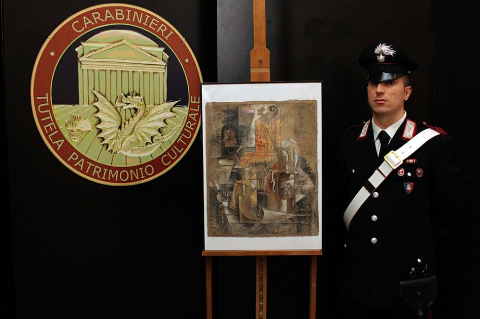 Italia recupera un Picasso de 16 millones con el que pagaron a un enmarcador