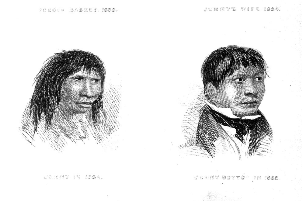 Charles Darwin y los nativos de Tierra del Fuego (El teatro de la historia)