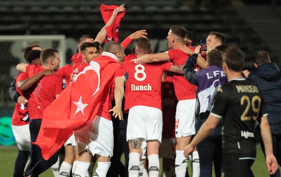 Hazaña conseguida: Lille le ganó la liga a PSG y es campeón de Francia