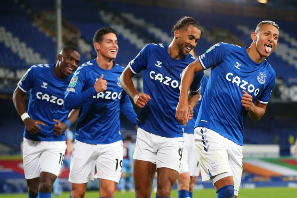 James participó con asistencia en la victoria del Everton contra el West Ham