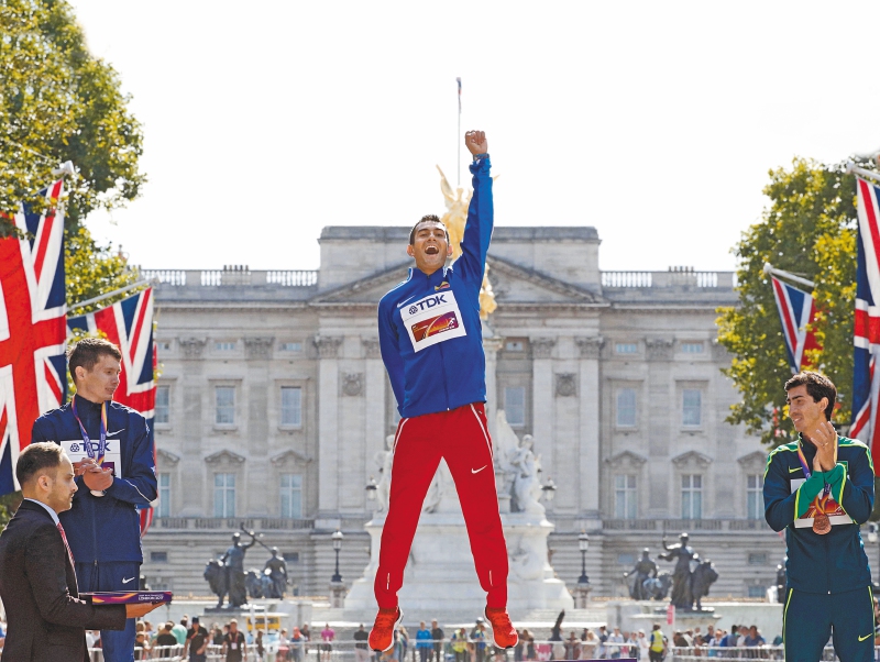 La historia de Éider Arévalo, el campeón mundial de 20km marcha