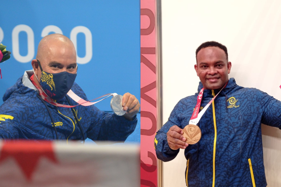 Moisés Fuentes y Fabio Torres: entre medallas y solidaridad