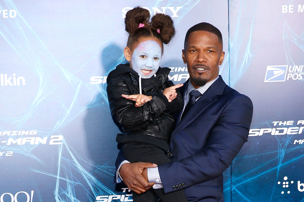 Hija de Jamie Foxx se transforma en el villano Electro