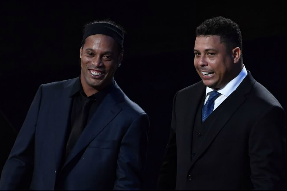 Ronaldinho, el niño que perseguía a Ronaldo