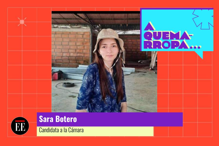 A Quemarropa con Sara Botero, candidata a la Cámara de Antioquia por Comunes