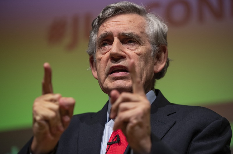 El exprimer ministro británico Gordon Brown opina que “el mundo está experimentando un rebalanceo trascendental, no sólo económico, sino también geopolítico”. / Getty Images