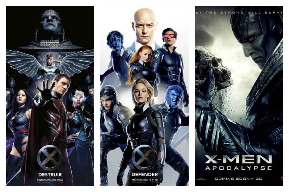 «X-Men: Apocalipsis» presenta los primeros afiches