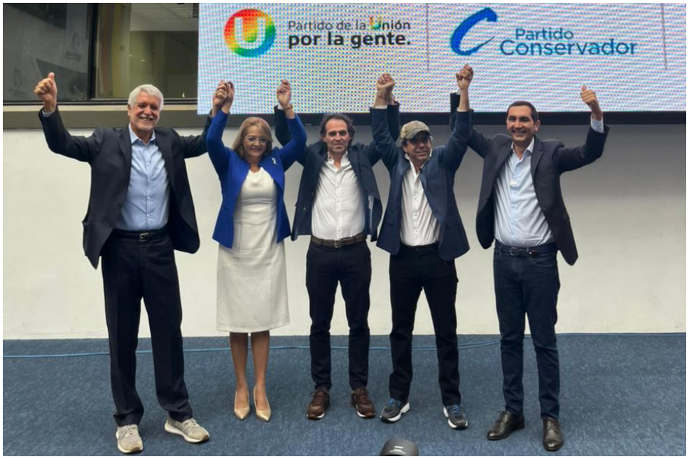 Integrantes del Equipo por Colombia oficializaron sus aspiraciones presidenciales