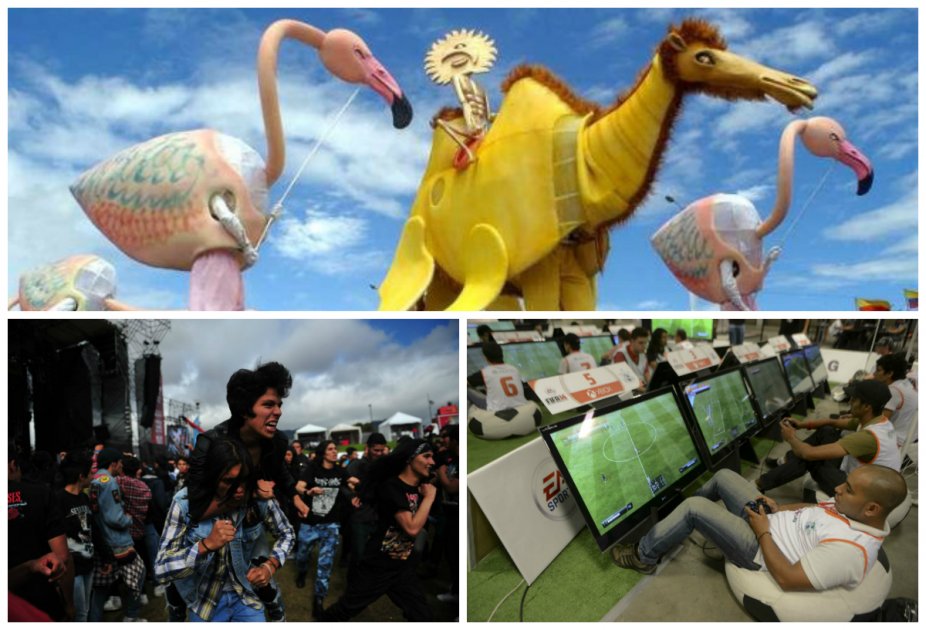 El Festival de Verano, Rock al Parque y Campus Party son algunos de los atractivos turísticos de la ciudad.