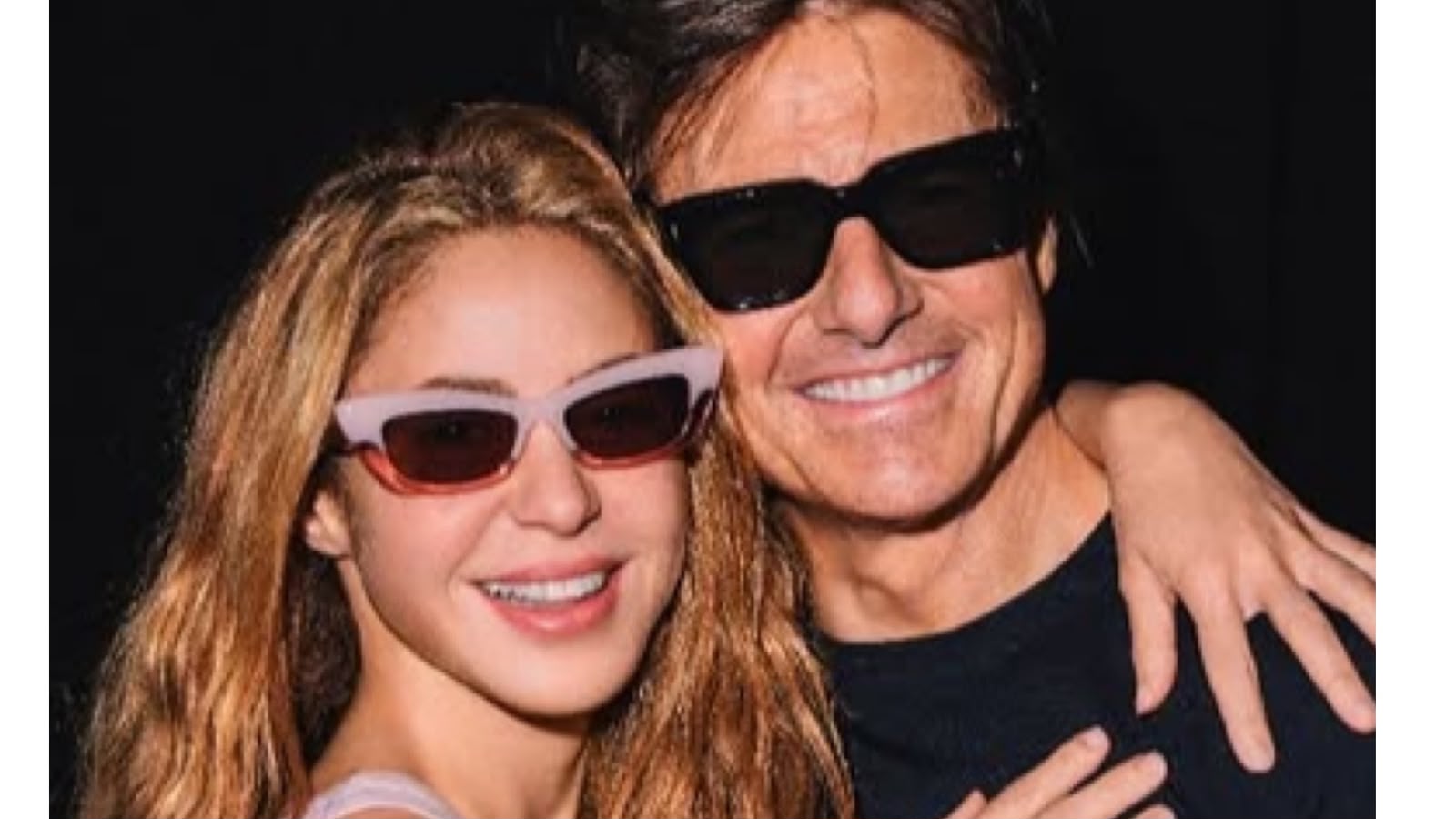 Shakira se encontró con Tom Cruise en la final del Mundial de Fútbol ¿Qué le dijo el actor?