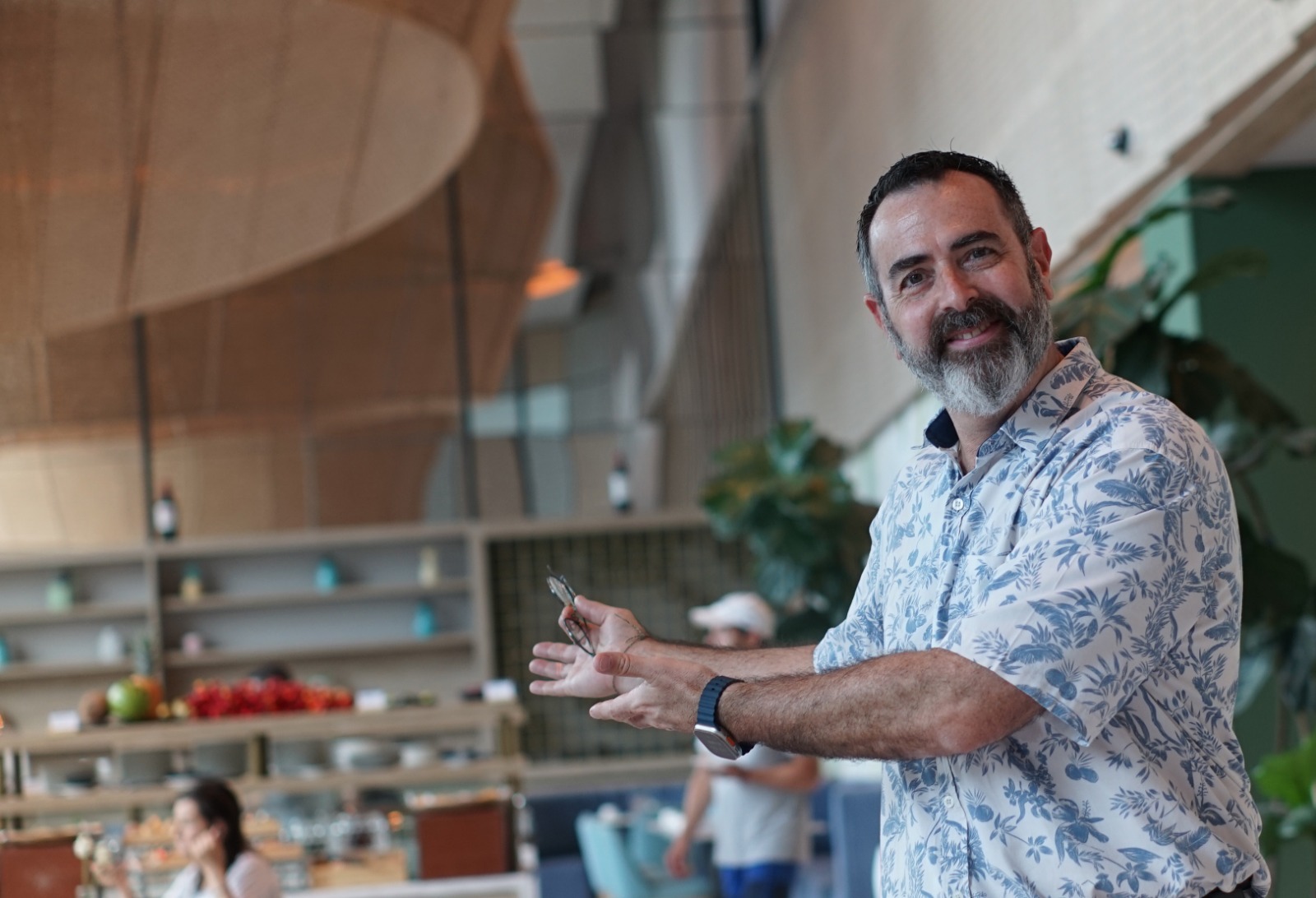 Oriol Márquez Olivella, gerente del hotel Hilton Santa Marta.