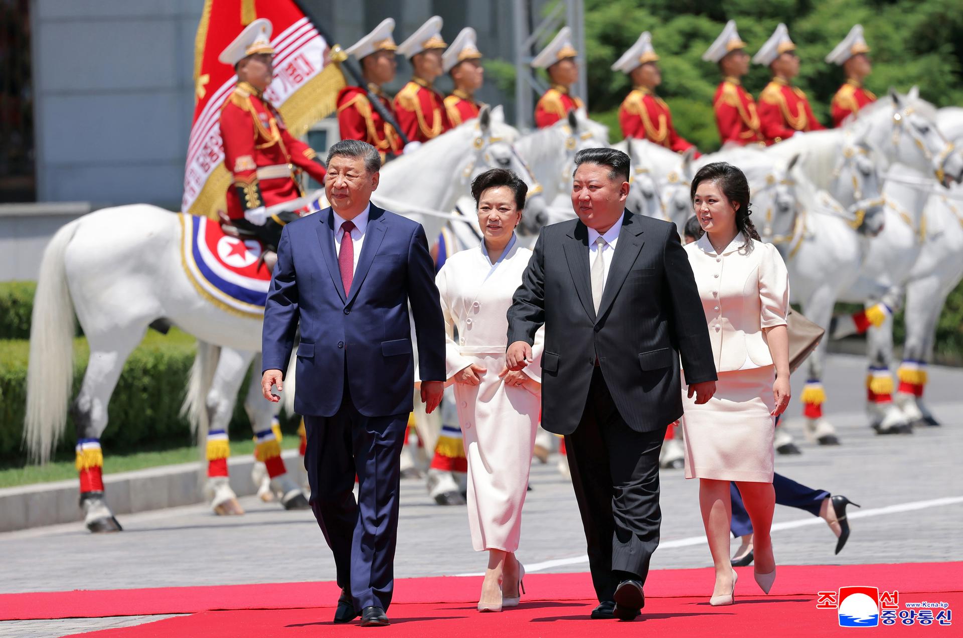Las claves que dejó la visita de Xi Jinping a Kim Jong-un en Corea del Norte